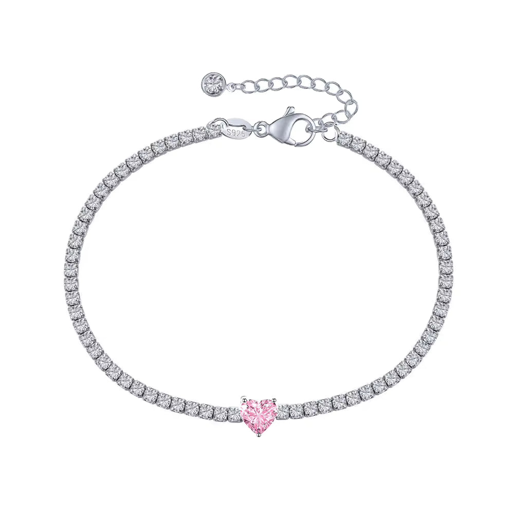 Pink Heart Tennis
