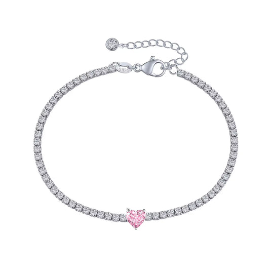 Pink Heart Tennis